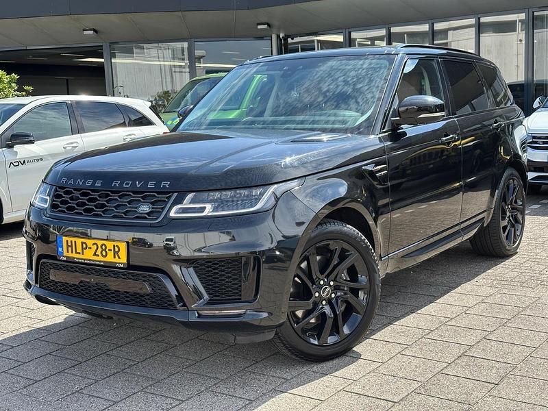 Zwart Gebruikt 2019 Land Rover Range Rover Sport HSE SUV | € 49.950 - Afbeelding 1/4