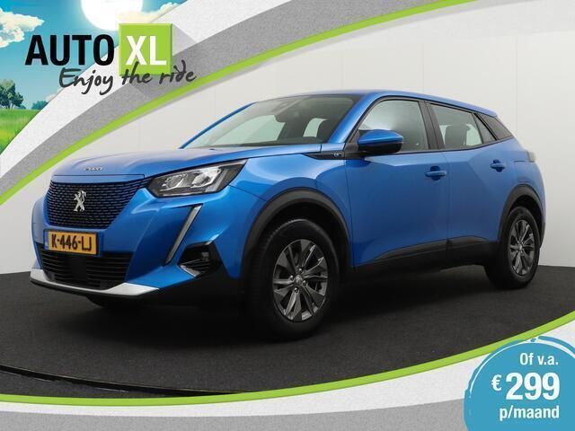 Blauw Gebruikt 2020 Peugeot e-2008 Active SUV | € 16.940 (Eerlijke prijs) - Afbeelding 1/4
