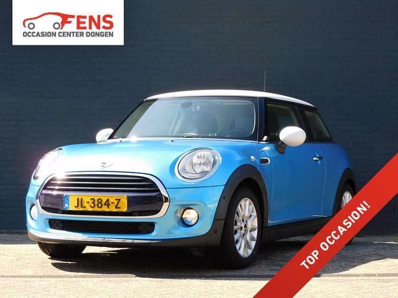 Blauw Gebruikt 2016 Mini Cooper Hatchback | € 11.440 (Super prijs) - Afbeelding 1/4