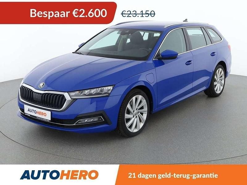 Blauw Gebruikt 2021 Skoda Octavia Style Stationwagen | € 20.749 (Super prijs) - Afbeelding 1/3