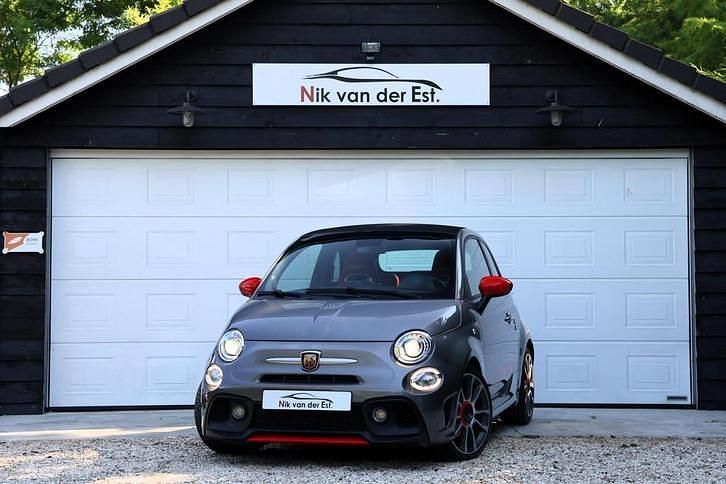 Grijs Gebruikt 2021 Abarth 595C Turismo Cabriolet | € 21.950 (Goede deal) - Afbeelding 1/4