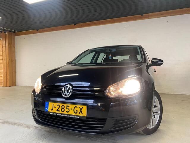 Zwart Gebruikt 2009 VW Golf VI Trendline Hatchback | € 5.450 (Iets duurder) - Afbeelding 1/4