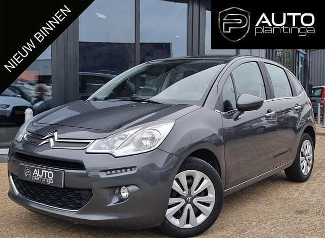 Grijs Gebruikt 2015 Citroën C3 PureTech Hatchback | € 5.445 (Eerlijke prijs) - Afbeelding 1/4