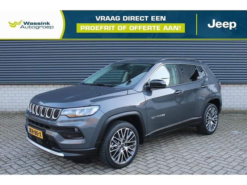 Grijs Occasion 2022 Jeep Compass Limited SUV | € 24.390 (Eerlijke prijs) - Afbeelding 1/4
