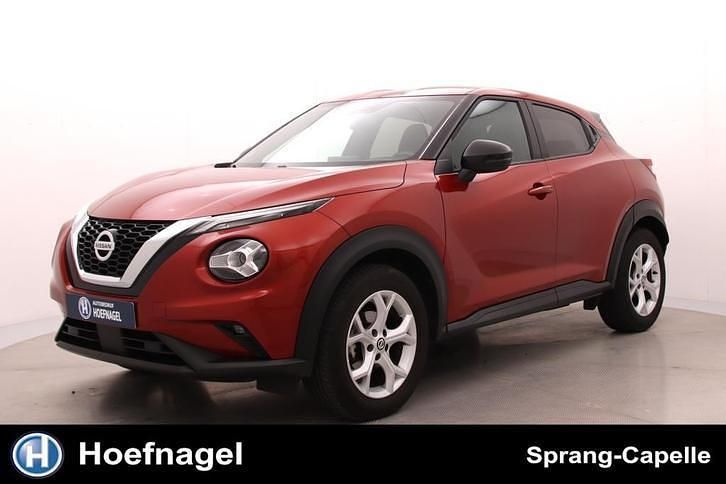 Rood Occasion 2021 Nissan Juke N-Connecta SUV | € 19.995 (Eerlijke prijs) - Afbeelding 1/4