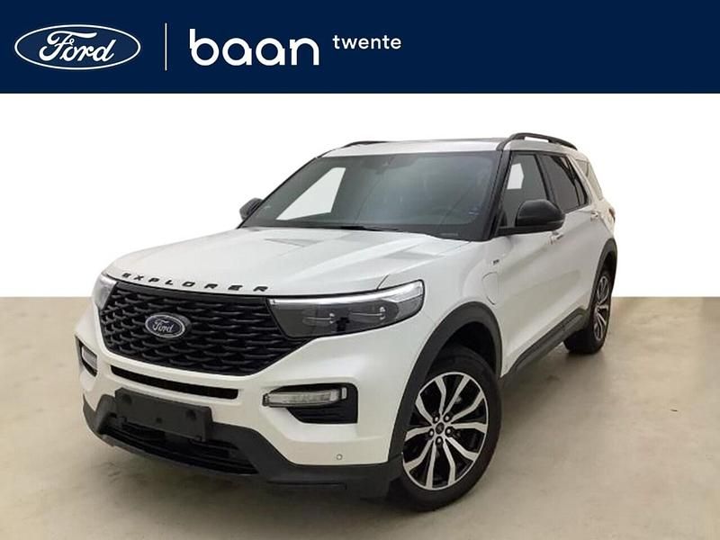 Wit (parellak) Occasion 2024 Ford Explorer ST-Line SUV | € 63.690 (Iets duurder) - Afbeelding 1/4