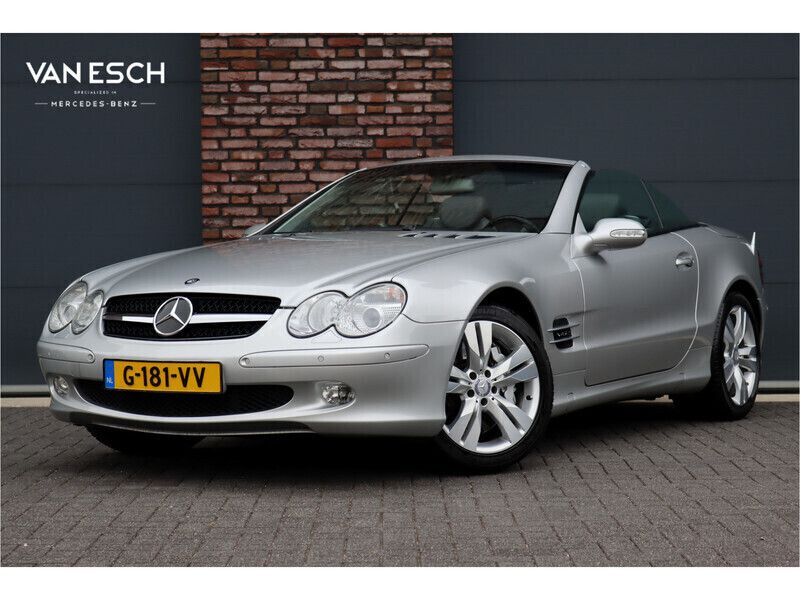 Zilver Gebruikt 2004 Mercedes SL600 Active Cabriolet | € 35.000 - Afbeelding 1/4