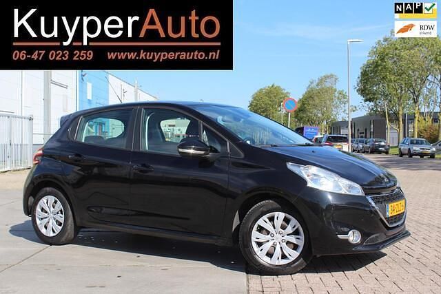 Zwart Gebruikt 2013 Peugeot 208 Envy Hatchback | € 5.450 (Goede deal) - Afbeelding 1/4