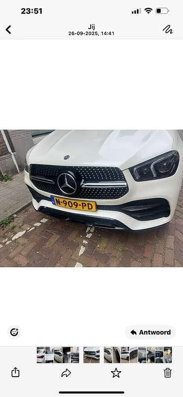 Wit Gebruikt 2021 Mercedes GLE350 Stationwagen | € 65.000 - Afbeelding 1/4