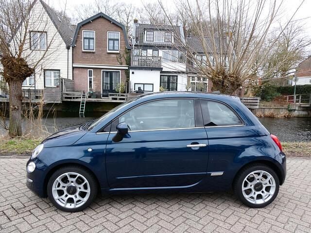 Occasion Fiat 500 Lounge 80 PK (58 kW) 2015 Blauw (metallic) Hatchback