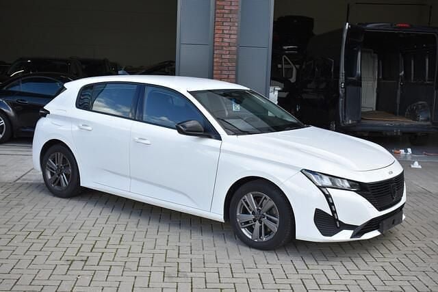 Wit Gebruikt 2022 Peugeot 308 Business-Line Hatchback | € 17.250 (Super prijs) - Afbeelding 1/4