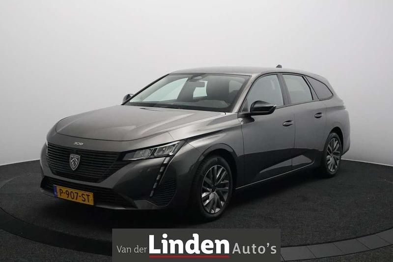 Grijs Gebruikt 2022 Peugeot 308 Business-Line Stationwagen | € 19.750 (Eerlijke prijs) - Afbeelding 1/4