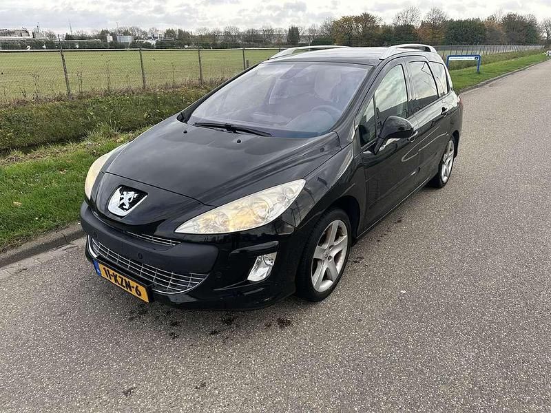 Zwart Occasion 2010 Peugeot 308 MPV | € 1.500 (Goede deal) - Afbeelding 1/4