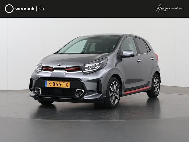 Grijs Gebruikt 2021 Kia Picanto GT-Line Hatchback | € 13.935 (Goede deal) - Afbeelding 1/4