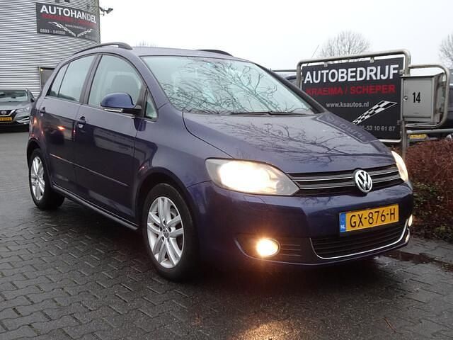 Blauw Gebruikt 2009 VW Golf Plus Highline MPV | € 3.850 (Goede deal) - Afbeelding 1/4