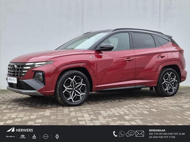 Rood Gebruikt 2021 Hyundai Tucson N Line SUV | € 30.985 (Eerlijke prijs) - Afbeelding 1/4