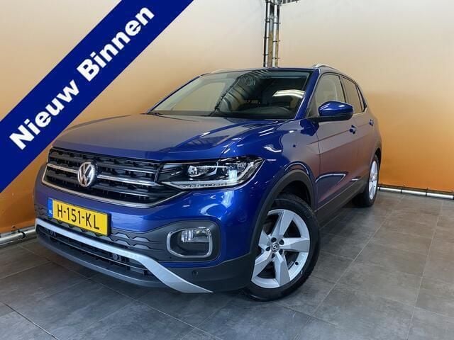 Blauw, metallic lak Gebruikt 2020 VW T-Cross Style SUV | € 21.700 (Goede deal) - Afbeelding 1/4