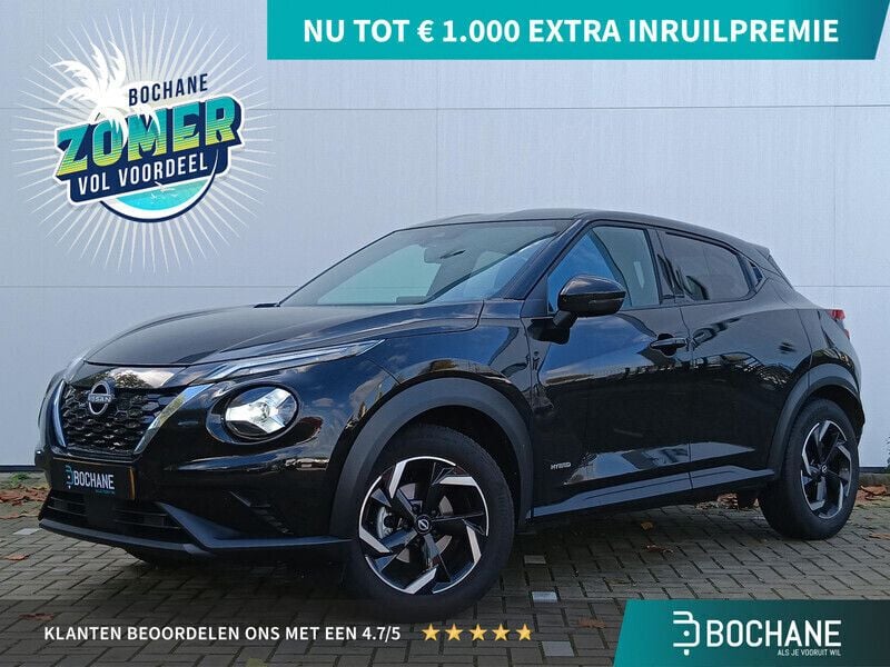 Zwart Gebruikt 2023 Nissan Juke N-Connecta SUV | € 26.045 (Eerlijke prijs) - Afbeelding 1/4