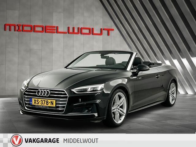 Zwart Gebruikt 2017 Audi A5 Cabriolet S-Line Cabriolet | € 28.950 (Iets duurder) - Afbeelding 1/4