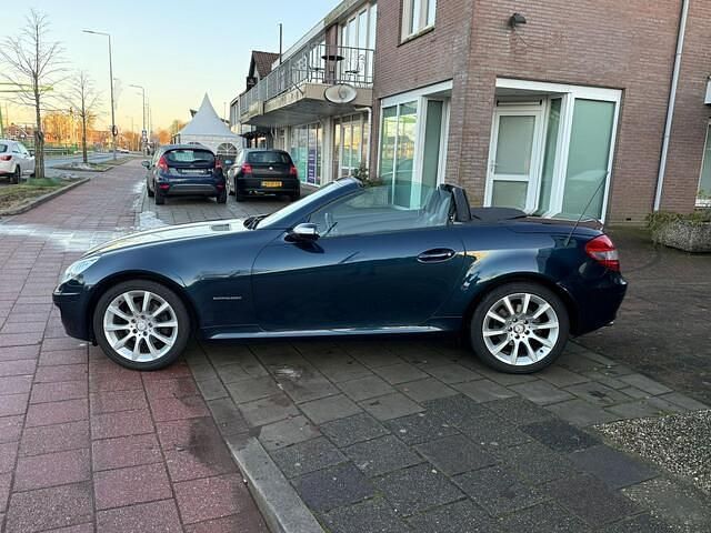 Occasion Mercedes SLK200 163 PK (119 kW) 2008 Blauw (metallic) Cabriolet
