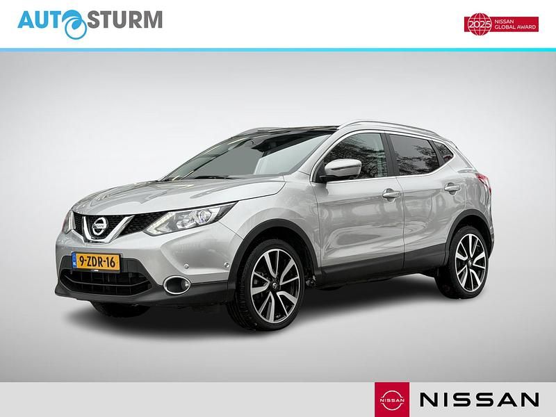 Zilver Occasion 2014 Nissan Qashqai Tekna SUV | € 14.749 (Eerlijke prijs) - Afbeelding 1/4
