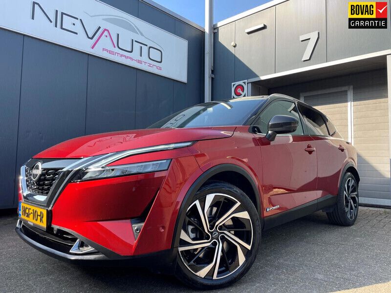 Rood Gebruikt 2023 Nissan Qashqai Tekna+ SUV | € 35.450 (Eerlijke prijs) - Afbeelding 1/4