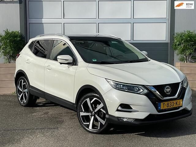 Wit Gebruikt 2019 Nissan Qashqai N-Connecta SUV | € 13.950 (Super prijs) - Afbeelding 1/4