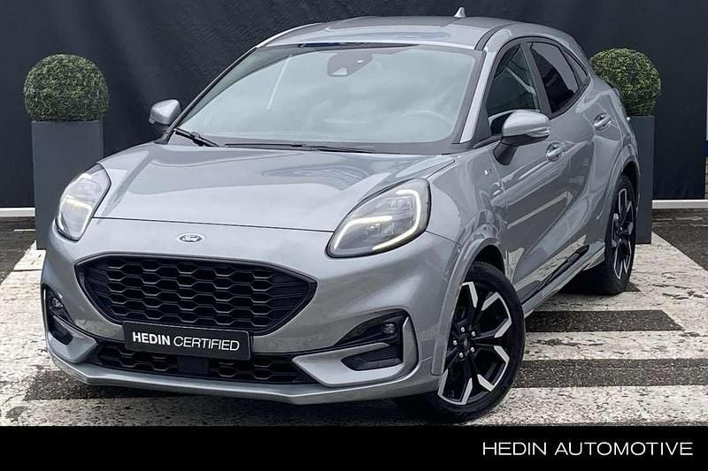 Grijs, metallic lak Gebruikt 2020 Ford Puma ST-Line X SUV | € 19.945 (Eerlijke prijs) - Afbeelding 1/3