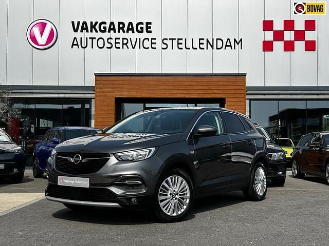 Grijs Gebruikt 2018 Opel Grandland X Innovation SUV | € 16.950 (Duur) - Afbeelding 1/4