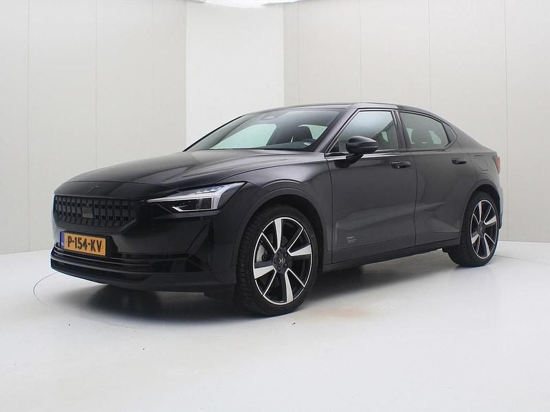 Zwart (metallic) Gebruikt 2022 Polestar 2 Long Range Single Motor Hatchback | € 21.900 (Super prijs) - Afbeelding 1/4