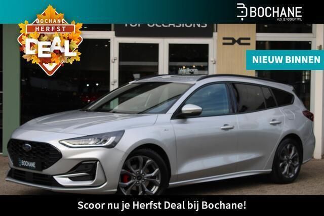 Grijs Gebruikt 2022 Ford Focus ST-Line Stationwagen | € 19.900 (Goede deal) - Afbeelding 1/4