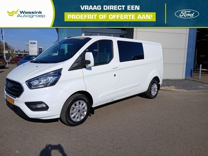 Wit Gebruikt 2022 Ford Transit Custom Limited Van | € 27.262 (Duur) - Afbeelding 1/4