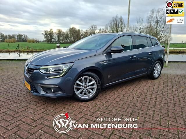 Grijs Occasion 2018 Renault Mégane GrandTour LIMITED Stationwagen | € 10.750 (Eerlijke prijs) - Afbeelding 1/4