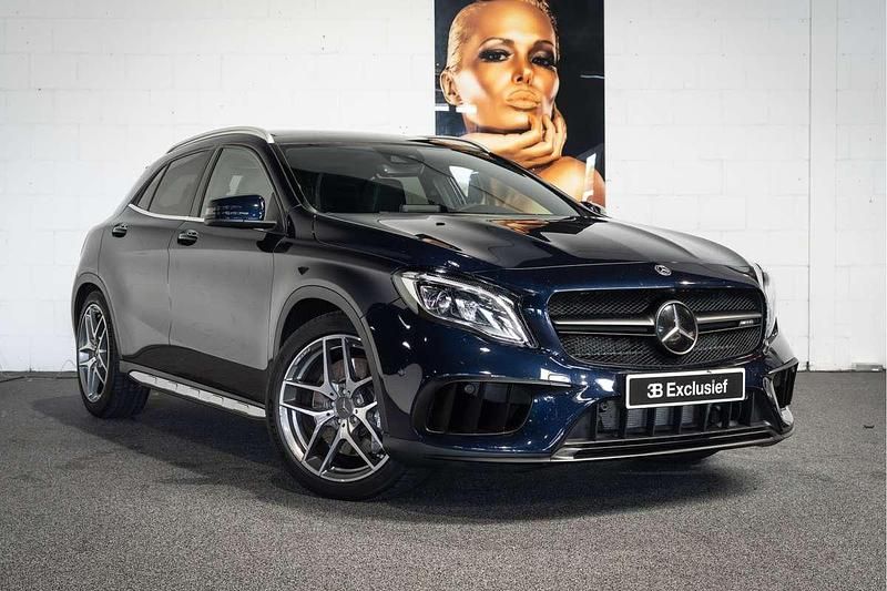 Blauw Gebruikt 2018 Mercedes GLA45 AMG Premium Plus SUV | € 35.950 (Eerlijke prijs) - Afbeelding 1/4