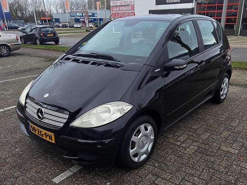 Zwart Gebruikt 2008 Mercedes A170 Classic Sedan | € 1.600 (Super prijs) - Afbeelding 1/4