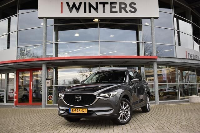 Grijs Gebruikt 2019 Mazda CX-5 Signature SUV | € 25.245 (Eerlijke prijs) - Afbeelding 1/4