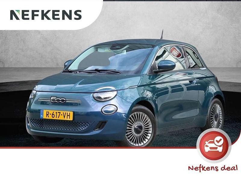 Groen Gebruikt 2022 Fiat 500e Icon Hatchback | € 16.425 (Goede deal) - Afbeelding 1/3