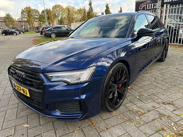Blauw Gebruikt 2021 Audi A6 Competition Stationwagen | € 41.200 (Super prijs) - Afbeelding 1/4