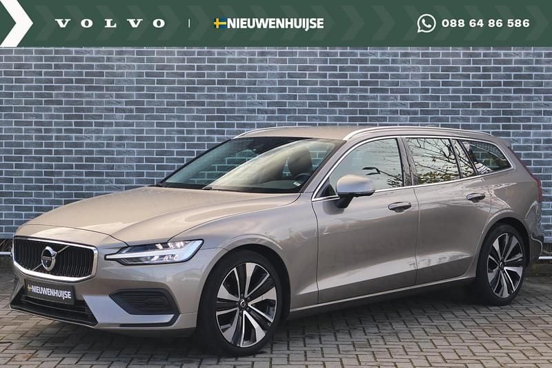 Grijs Gebruikt 2021 Volvo V60 Business Edition Stationwagen | € 29.194 (Super prijs) - Afbeelding 1/4