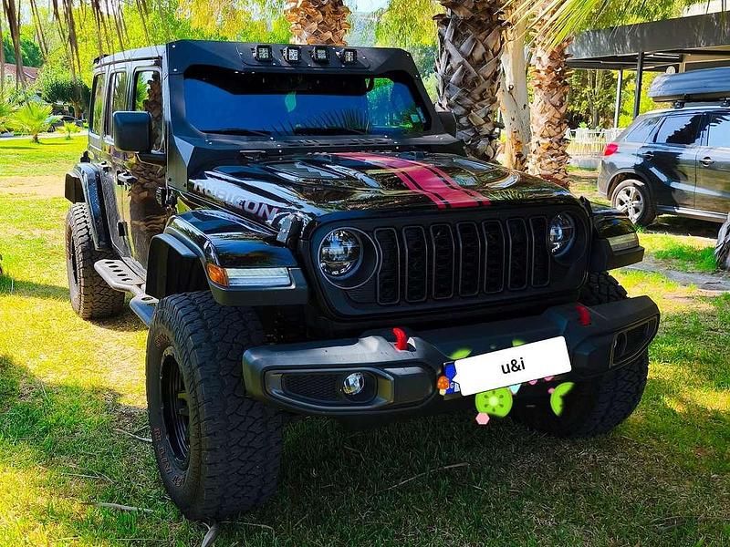 Zwart Gebruikt 2020 Jeep Wrangler Rubicon SUV | € 48.000 - Afbeelding 1/4