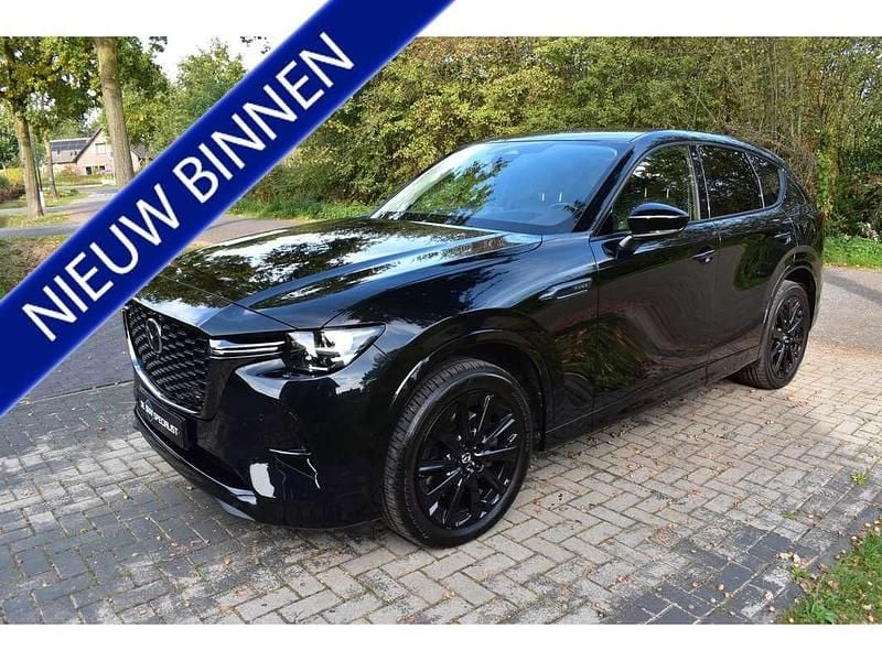 Zwart Gebruikt 2023 Mazda CX-60 Homura-Line SUV | € 42.980 (Duur) - Afbeelding 1/4