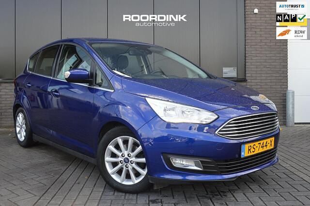 Blauw Gebruikt 2018 Ford C-MAX MPV | € 7.750 (Goede deal) - Afbeelding 1/4