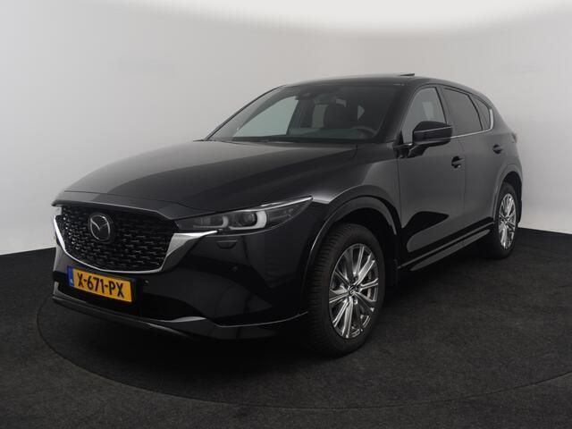 Jet black (grijs metallic) Gebruikt 2024 Mazda CX-5 Takumi-Line SUV | € 46.950 (Duur) - Afbeelding 1/4