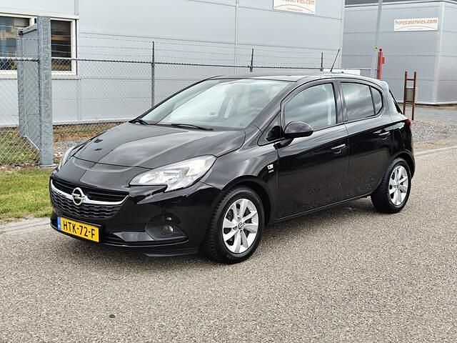 Zwart Gebruikt 2017 Opel Corsa Edition Hatchback | € 7.450 (Goede deal) - Afbeelding 1/4