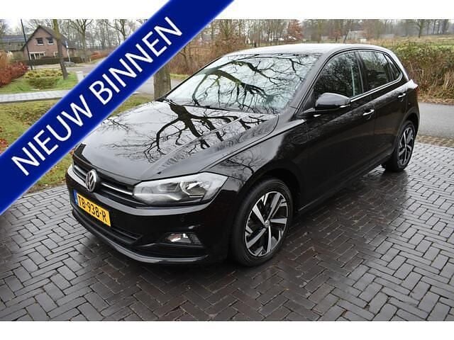 Zwart Gebruikt 2018 VW Polo Comfortline Hatchback | € 9.980 (Super prijs) - Afbeelding 1/4