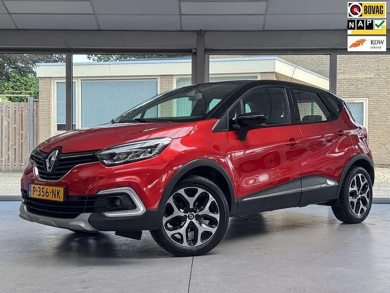Rood, metallic lak Gebruikt 2018 Renault Captur Intens SUV | € 12.950 (Eerlijke prijs) - Afbeelding 1/4