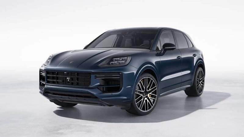 Algarve blauw metallic Gebruikt 2024 Porsche Cayenne Turbo E-Hybrid SUV | € 245.900 - Afbeelding 1/4