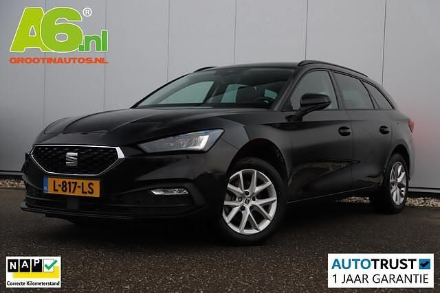 Zwart Occasion 2021 Seat Leon Business Stationwagen | € 17.900 (Goede deal) - Afbeelding 1/4