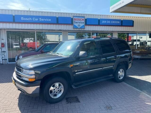 Zwart Gebruikt 2002 Chevrolet Tahoe SUV | € 3.450 - Afbeelding 1/4