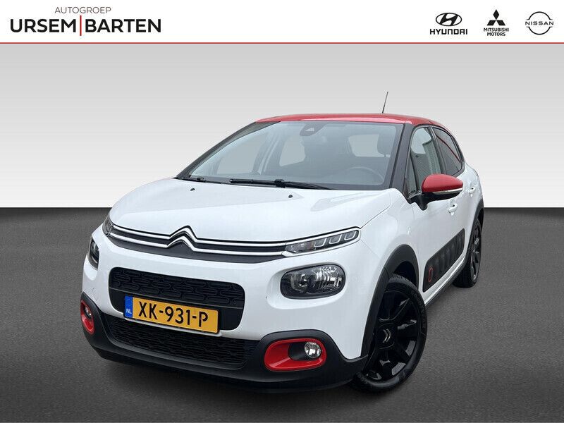 Wit Gebruikt 2018 Citroën C3 PureTech Hatchback | € 13.730 (Eerlijke prijs) - Afbeelding 1/4